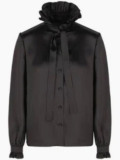 Gucci Silk Bow Blouse